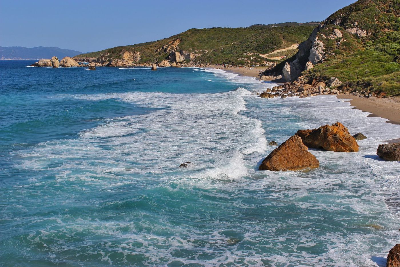 Grèce Pélion Melani Beach