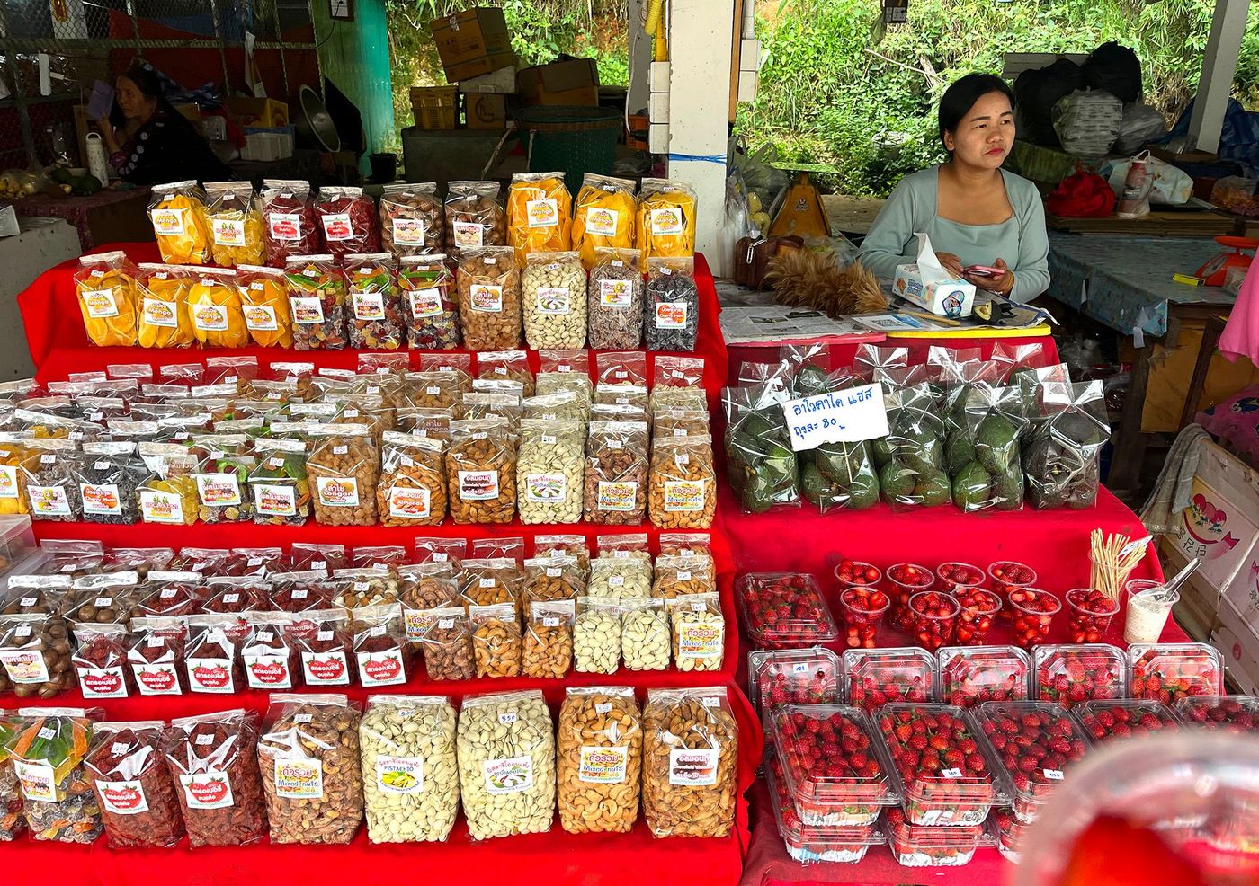 Petit marché Hmong