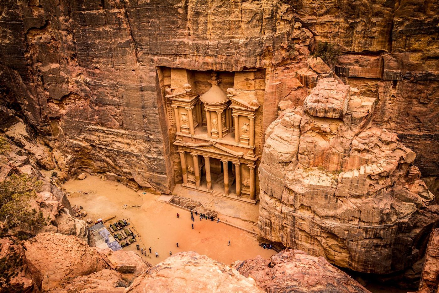 Jordanie Petra Khazneh