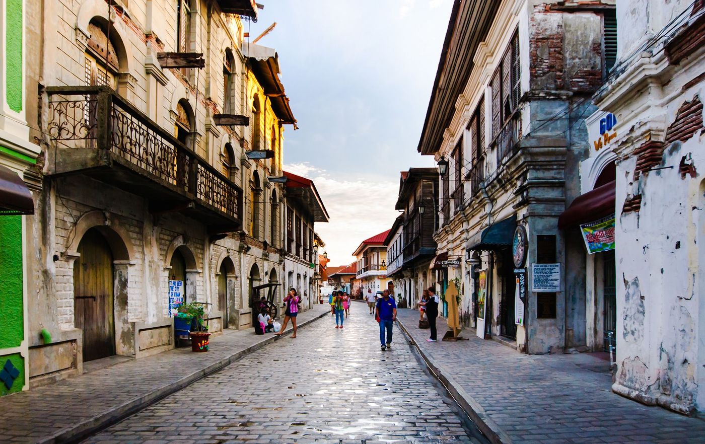 Philippines Vigan Calle Crisologo