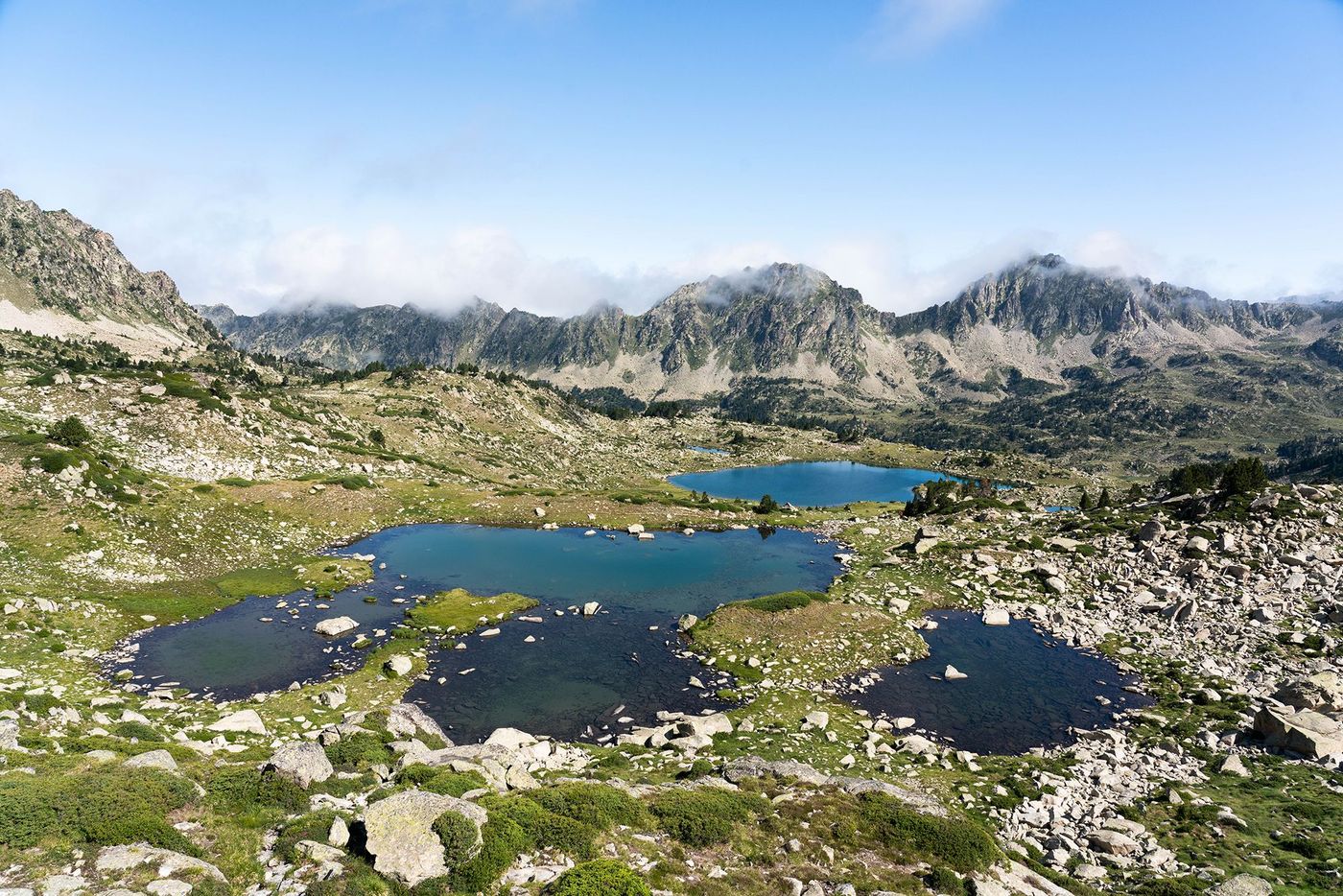 Les lacs de la Réserve Naturelle du Néouvielle