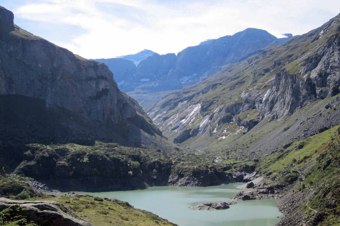 Lac du barrage des Gloriettes