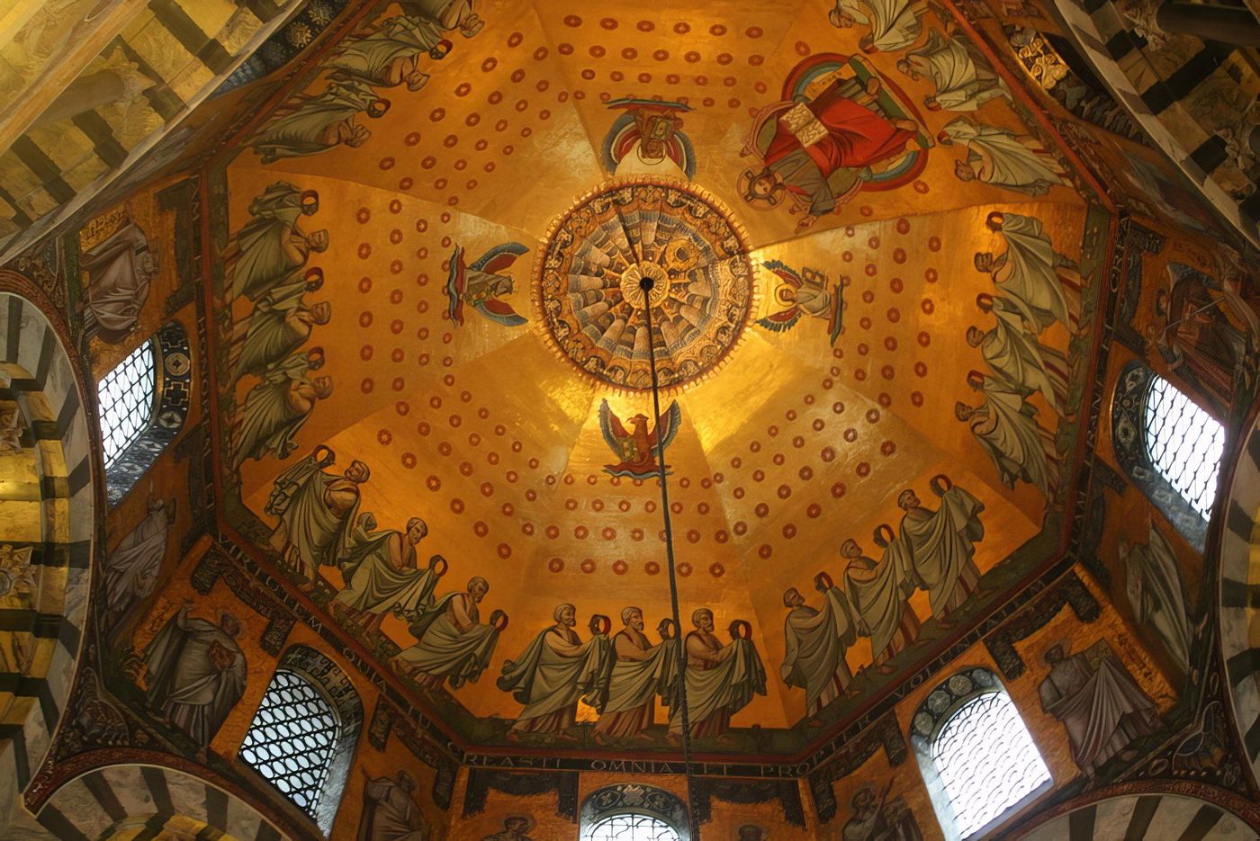 Plafond de la chapelle palatine