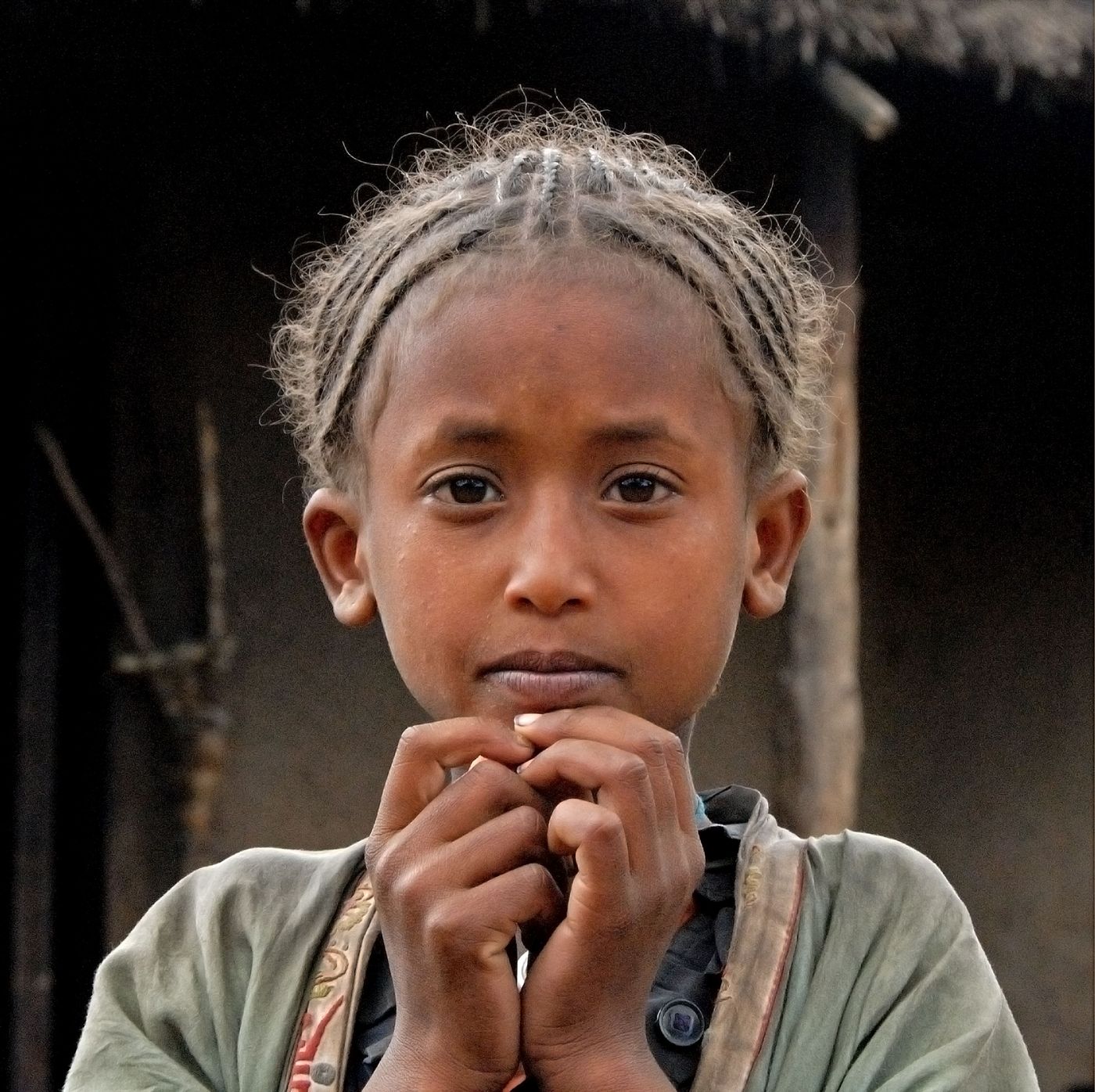 Jeune fille de l'ethnie Oromo