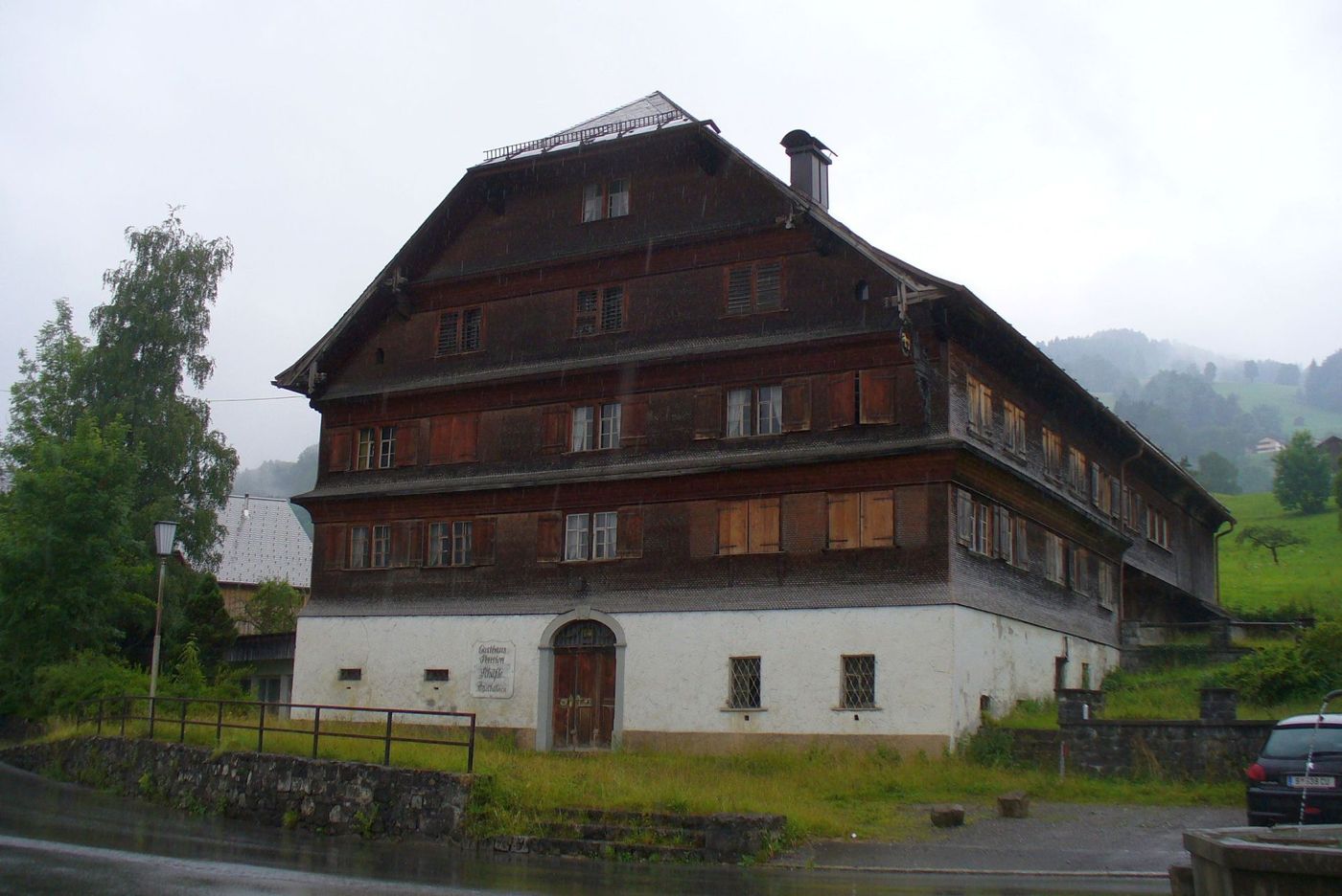 Maison traditionelle à Schwarzenberg