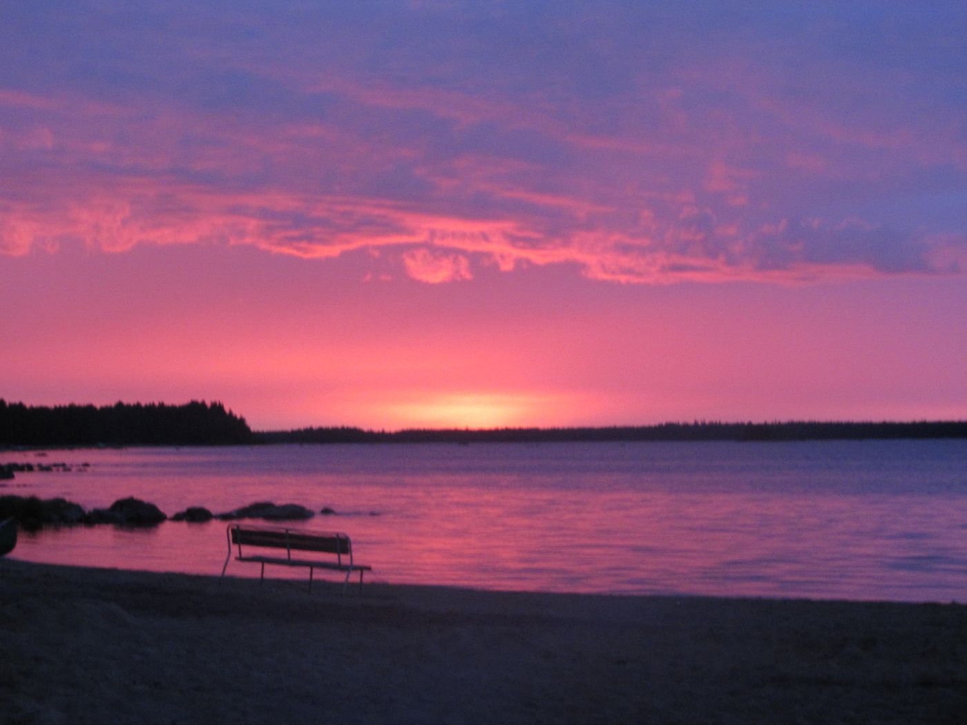 Sunset from Kajaani