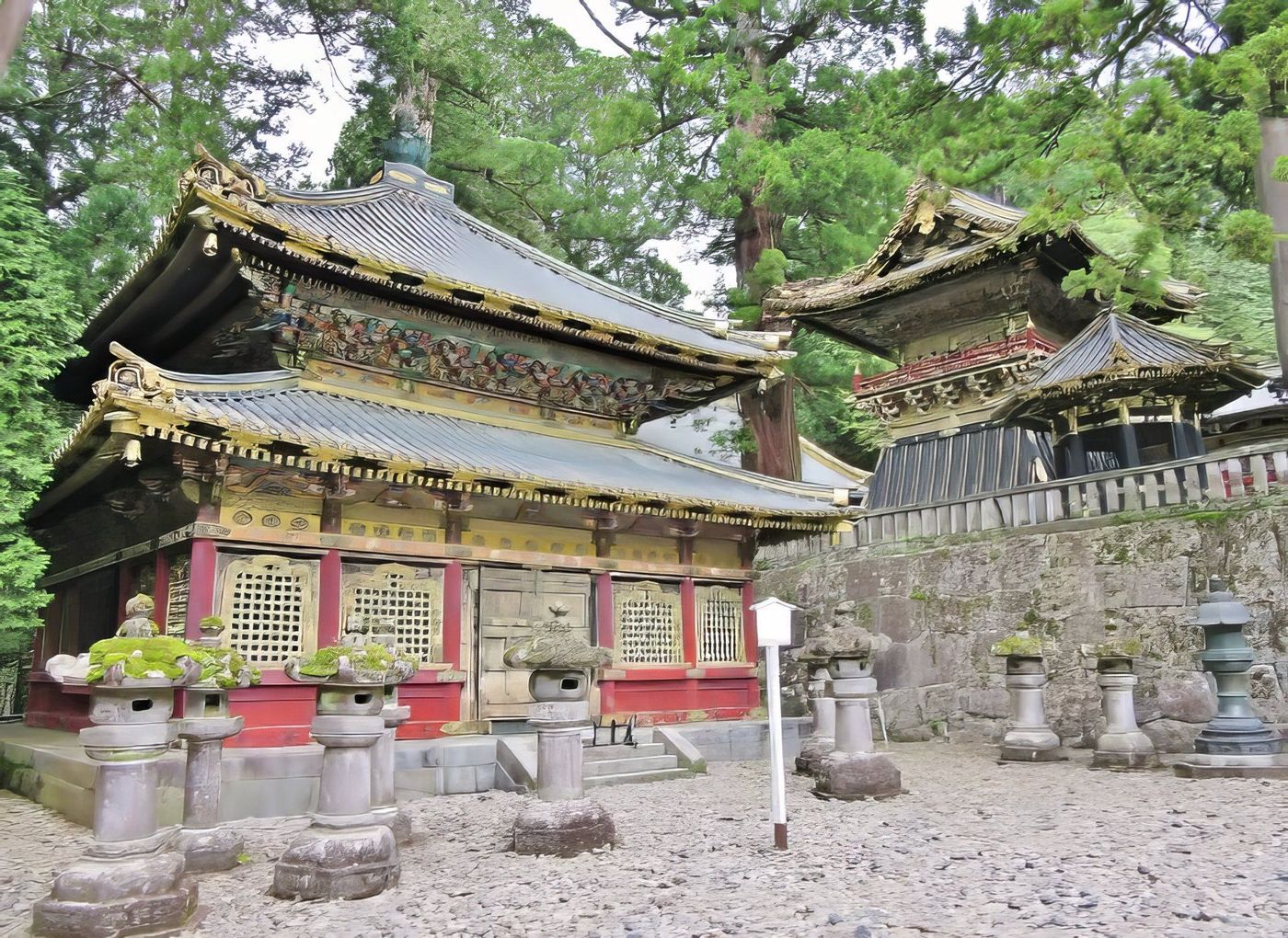 Temple au Sanctuaire de Toshogu