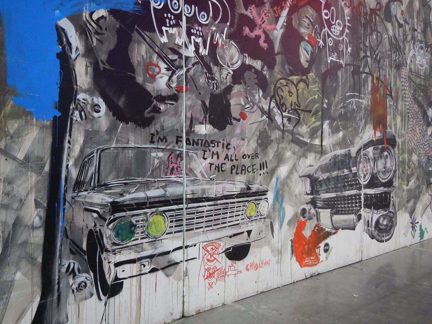 Tags et graffitis à la Braderie de l'Art