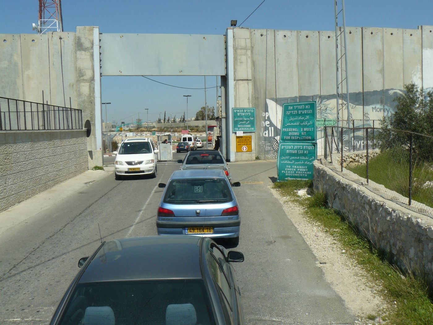 Frontière Cisjordanie-Israel