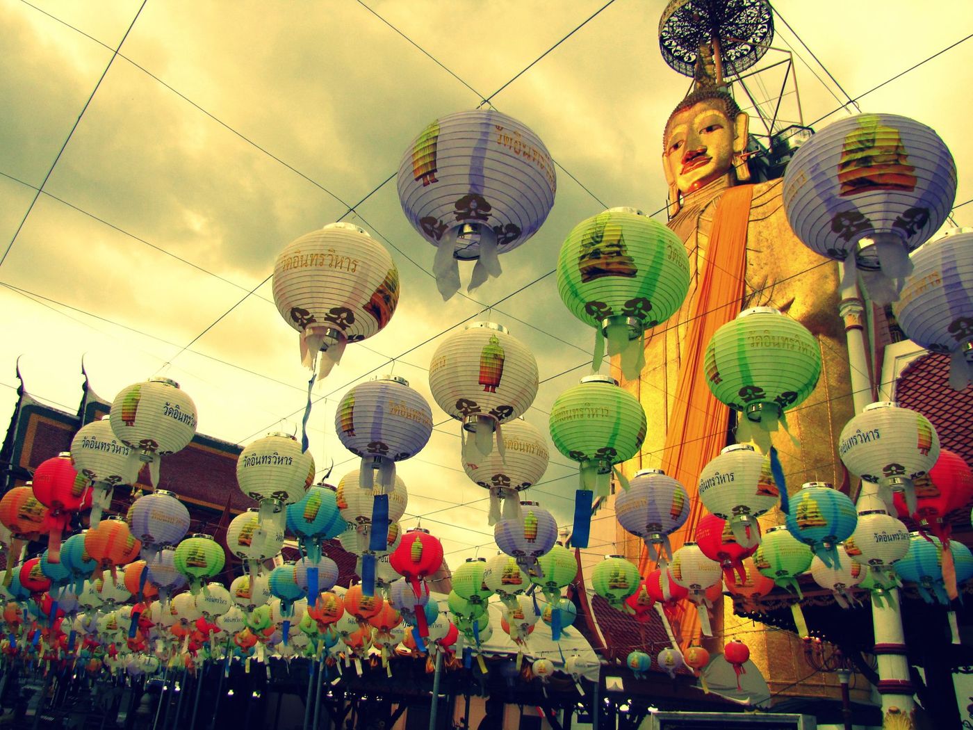 Les lanternes à prières du Big Bouddha