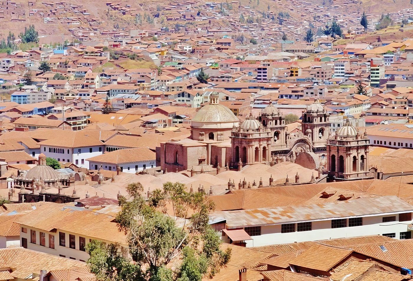 La ville de Cusco et la Cathédrale