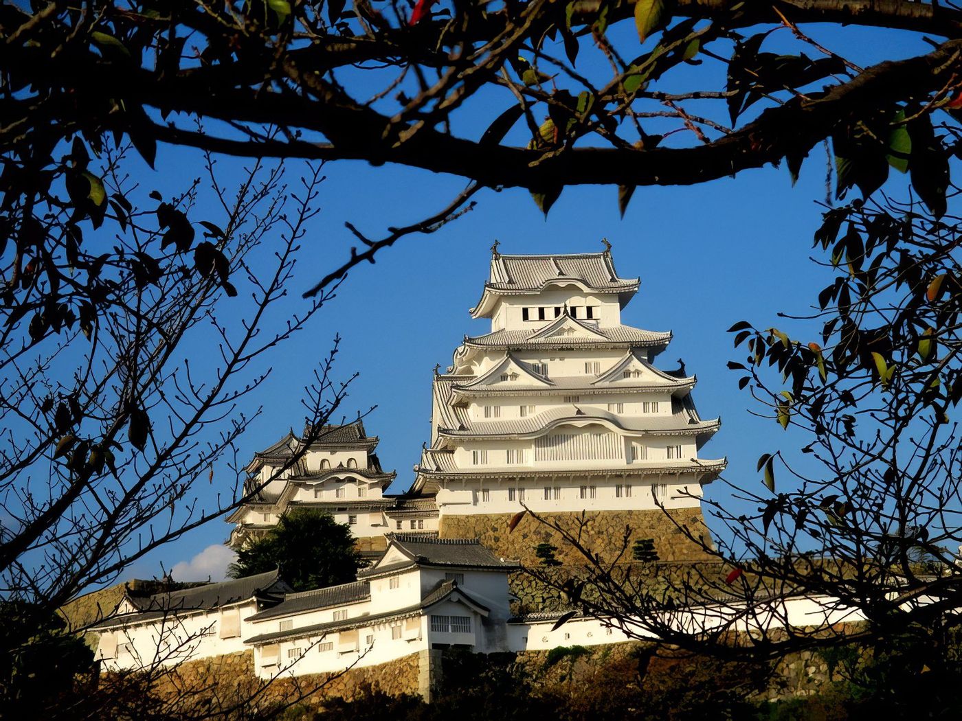 Le célèbre château d'Himéji