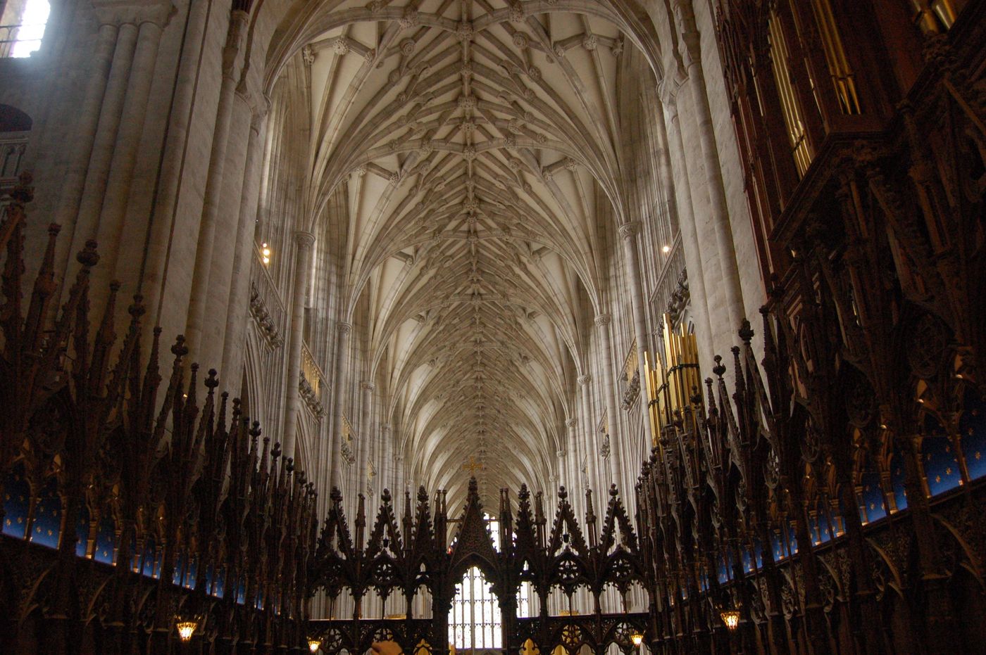 Intérieur de la cathédrale de Winchester