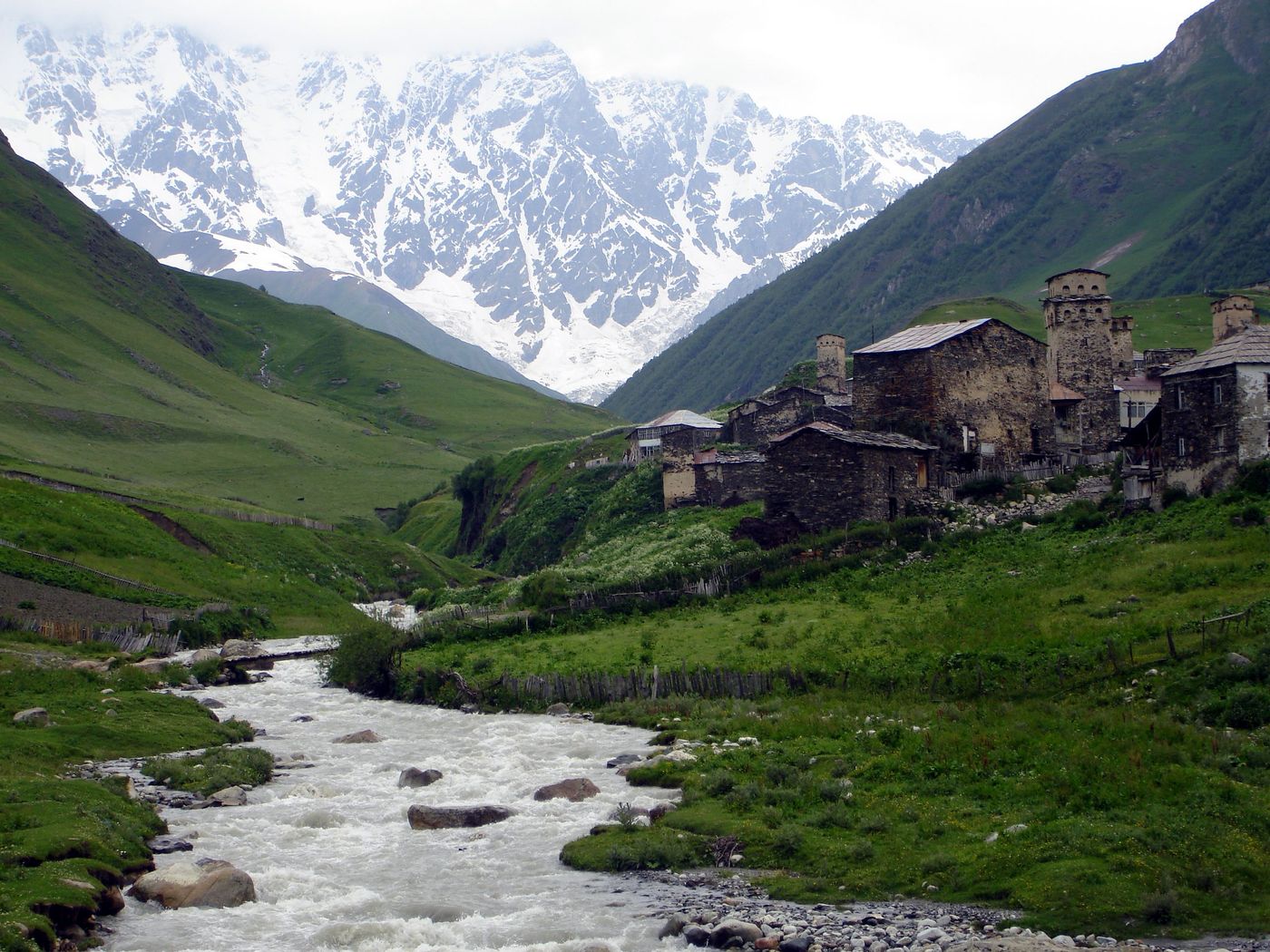 Ushguli Plus haut village habité toute l'année