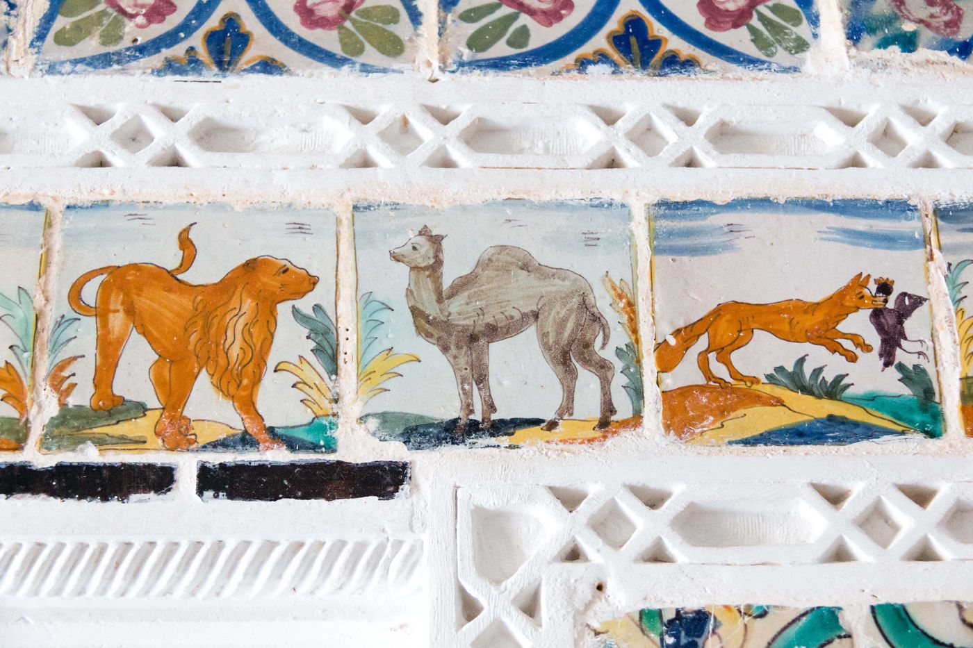 Alger - Musée Bardo - Faïence peinte, les animaux