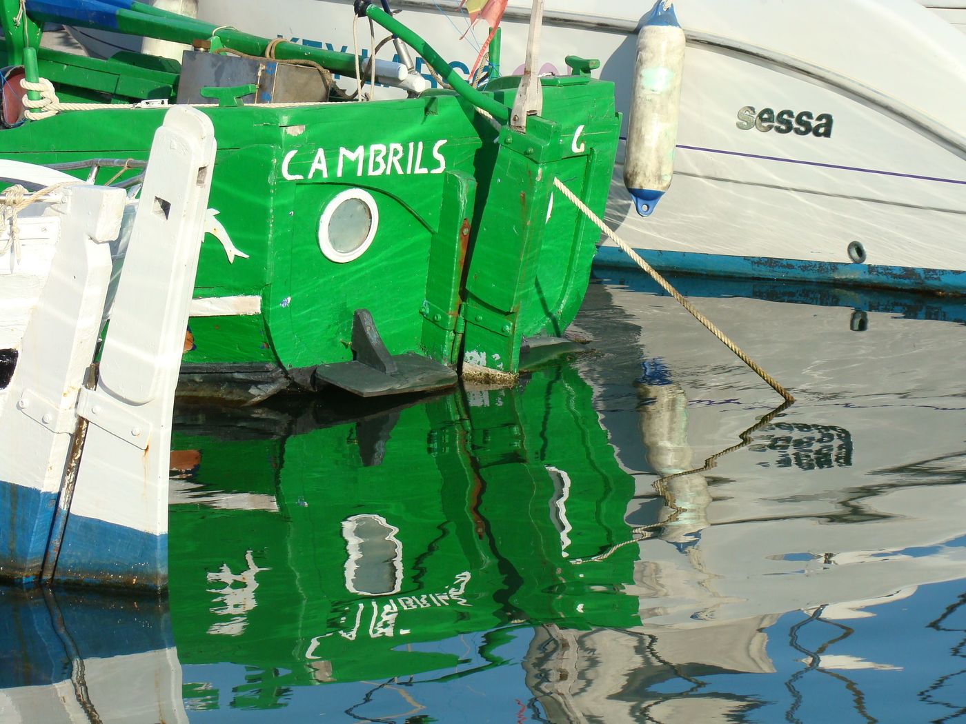 Barques de pèche en Espagne à Cambrils
