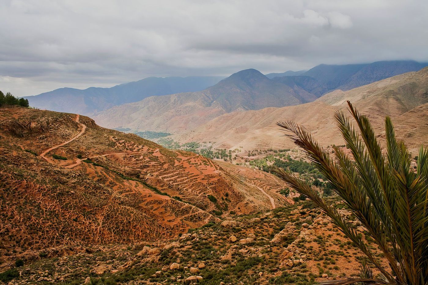Piste dans le sud Marocain