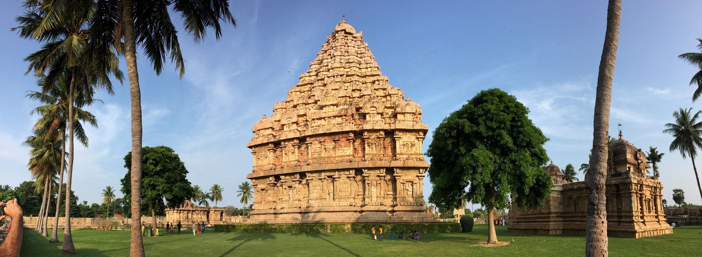Le grand temple Chola de l'an 1025 ap. J.-C., Inde