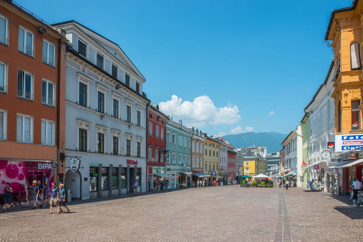 Villach et ses rues, Autriche