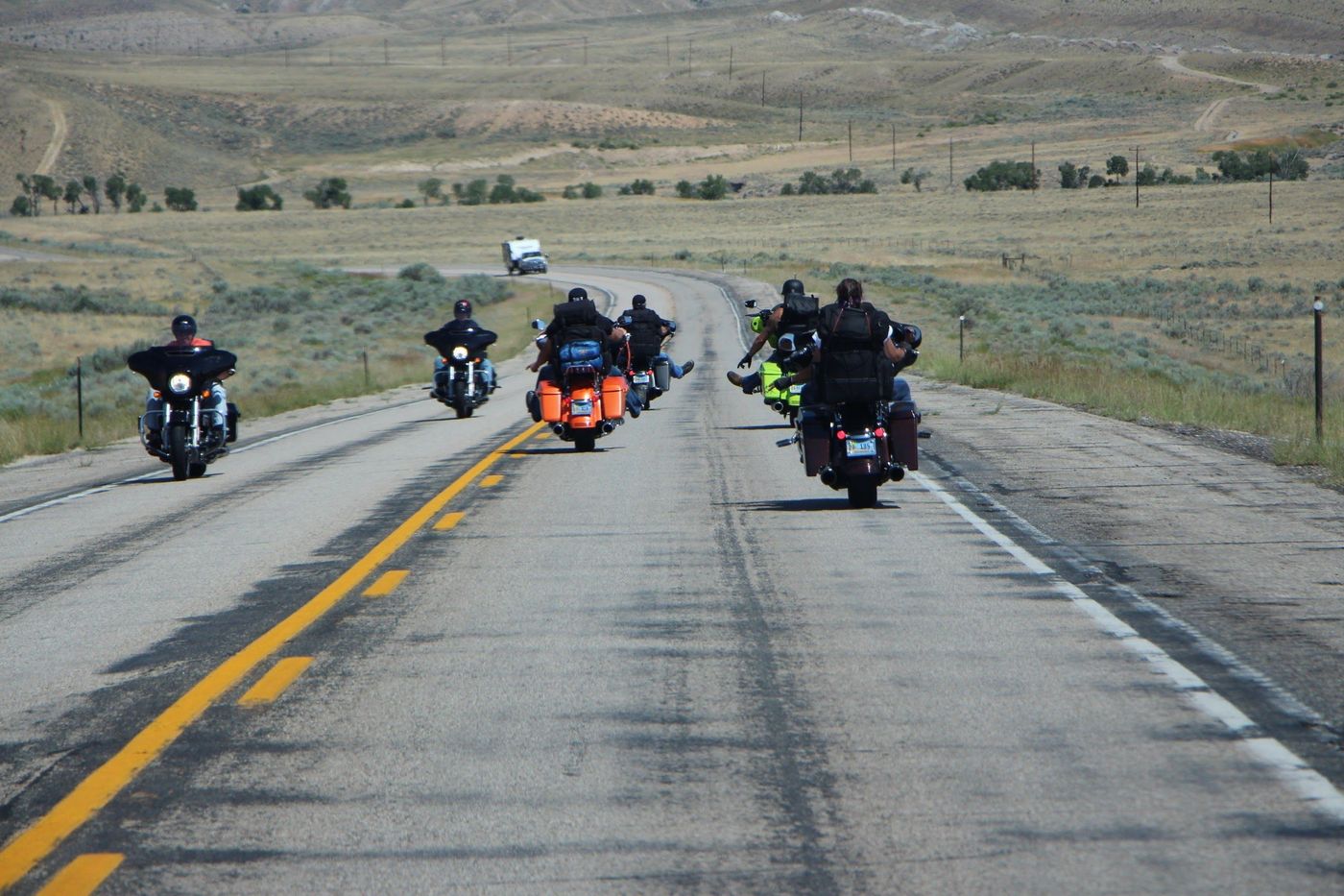 Bikers dans le Montana