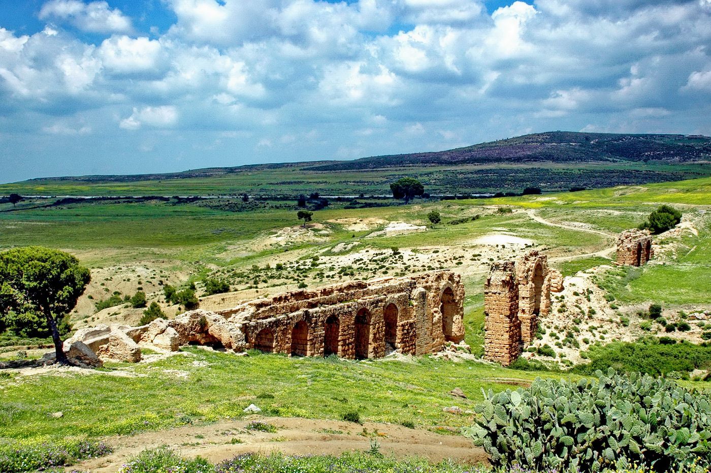 Aqueduc de Zaghouan sur l'oued Gouissate