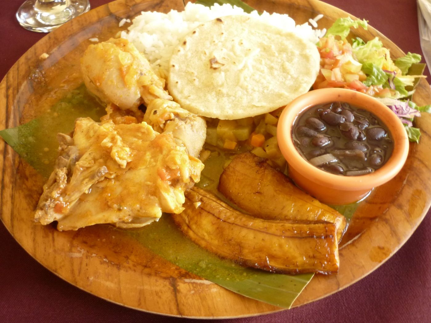 Casado, un des plats nationaux du Costa Rica