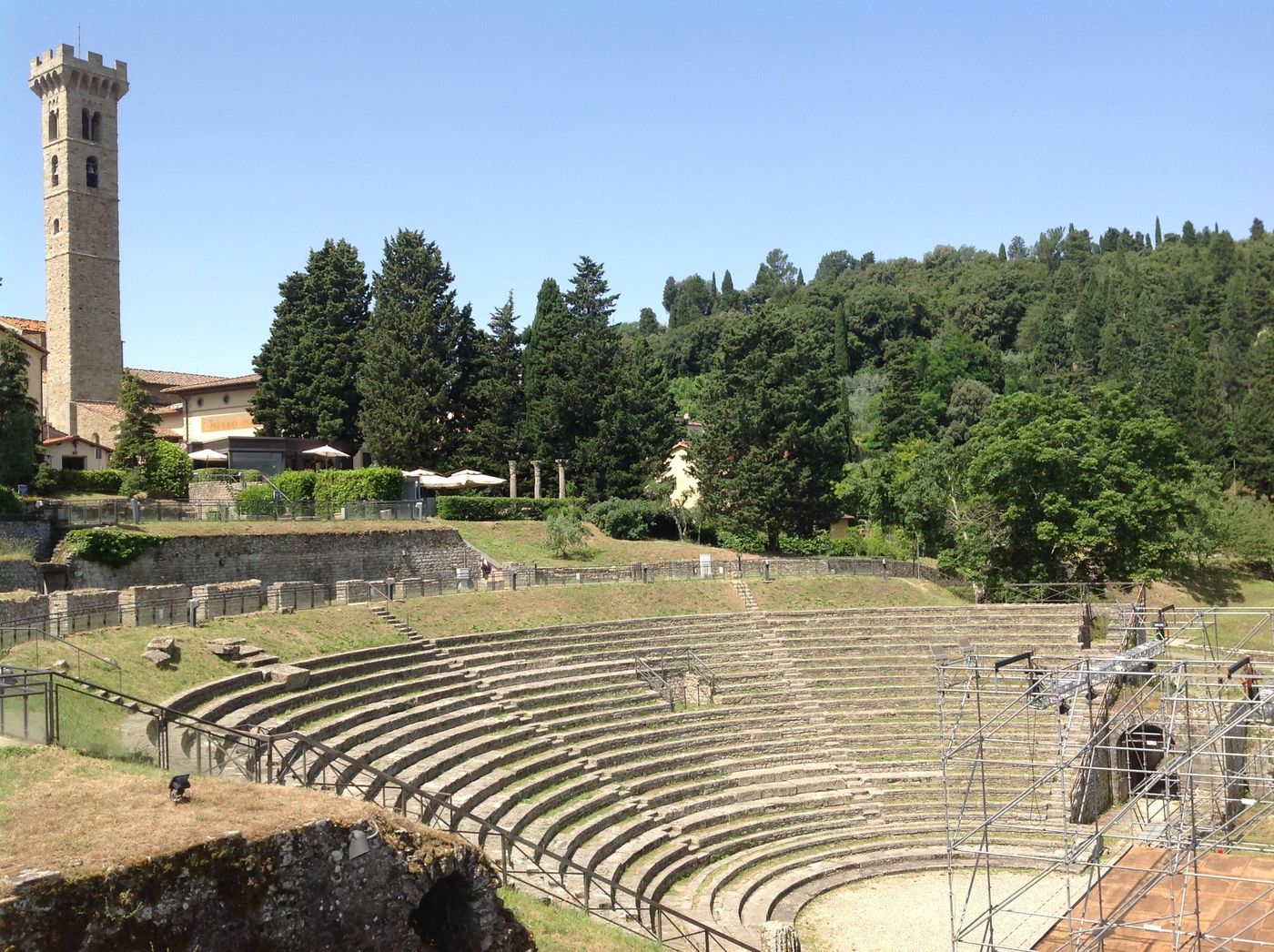 Théâtre romain à Fiesole