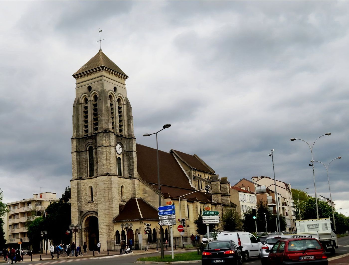 L'église Saint Christophe de Créteil