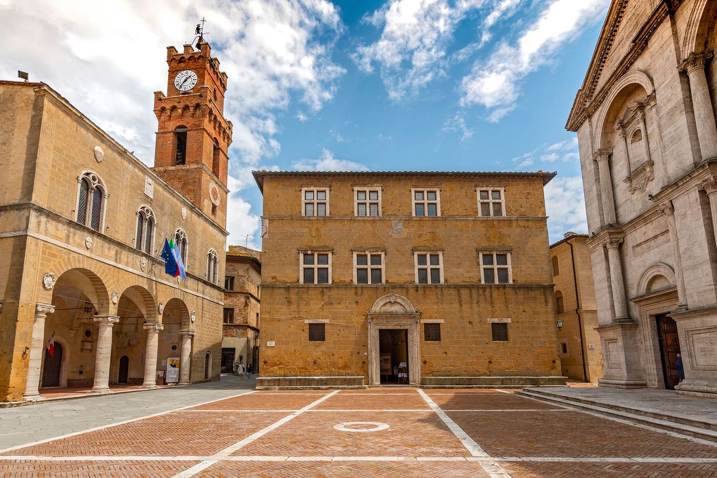 Pienza - piazza Pio II
