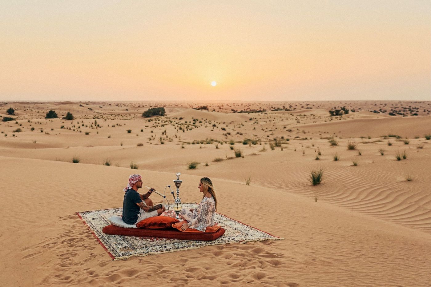 Pique nique Desert Dubai