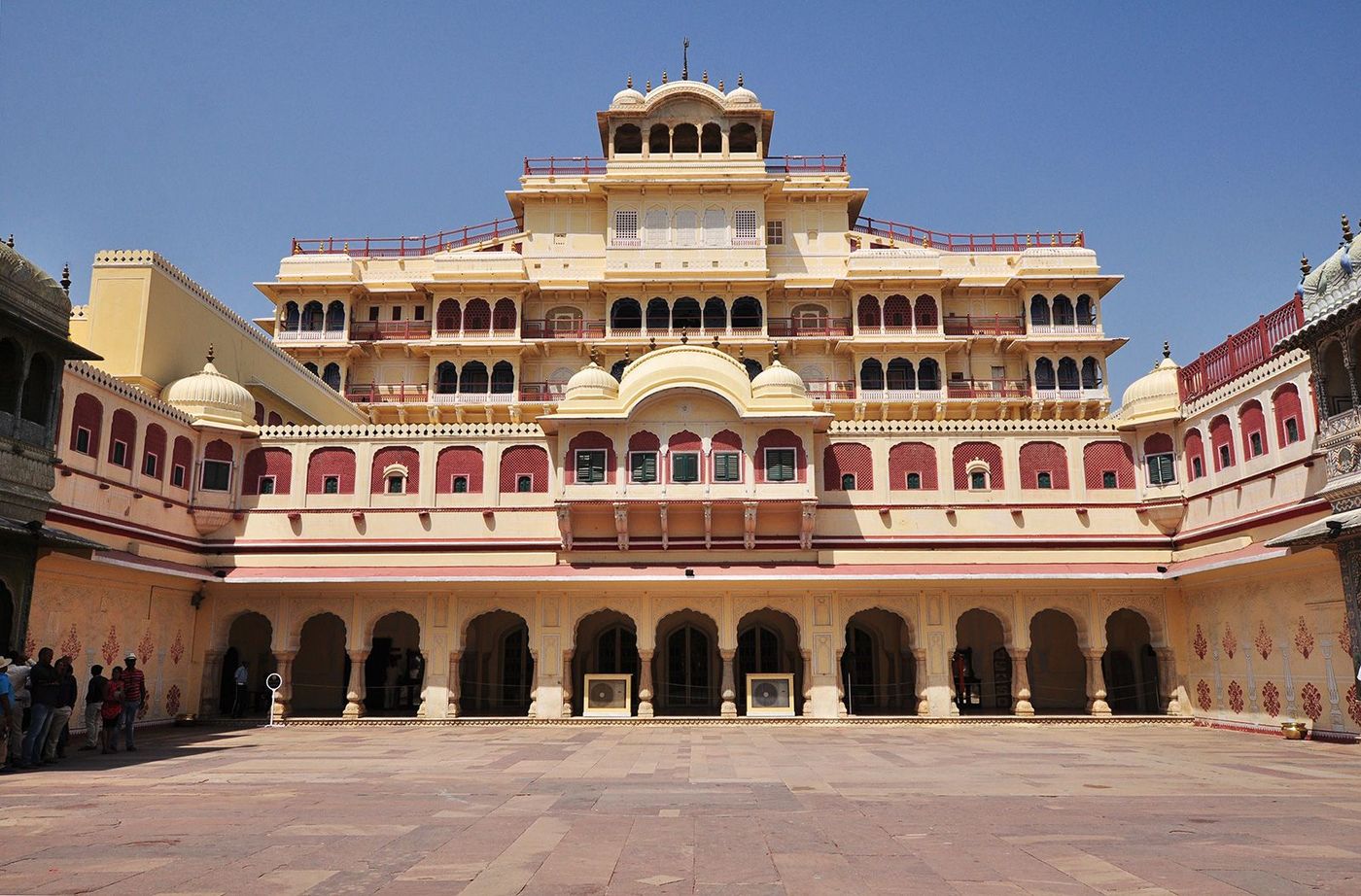 Inde Rajasthan Jaipur Pitam Niwas Chowk