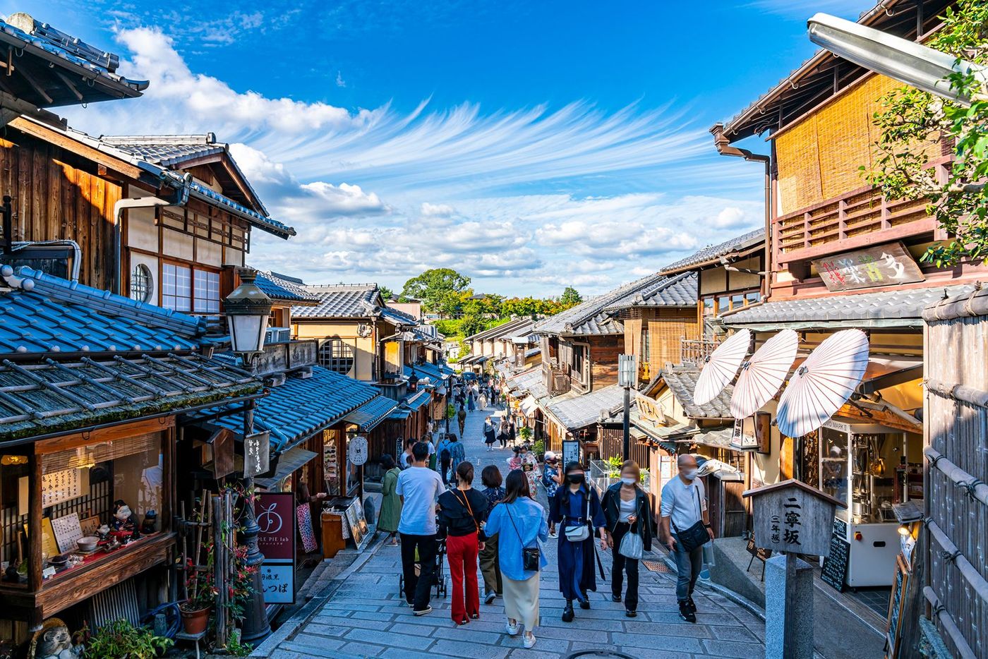 Ruelle Ninenzaka à Kyoto