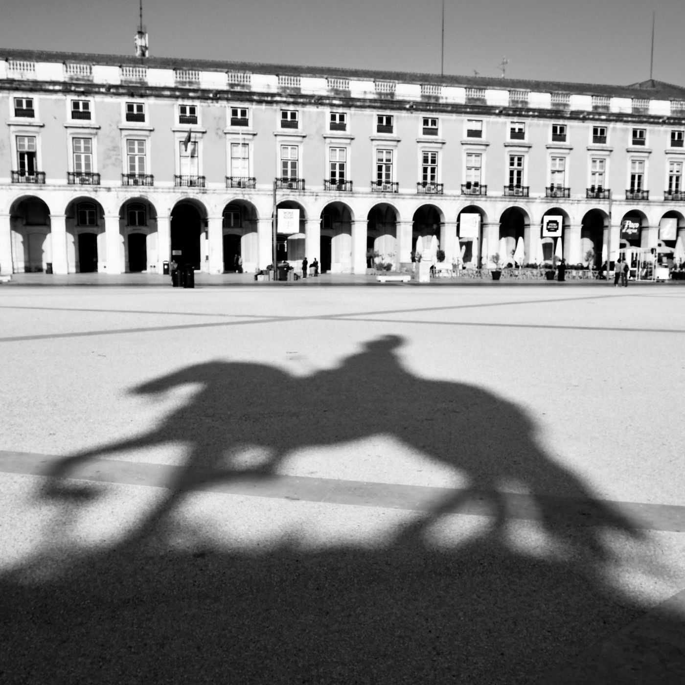 Place du commerce Lisbonne Portugal