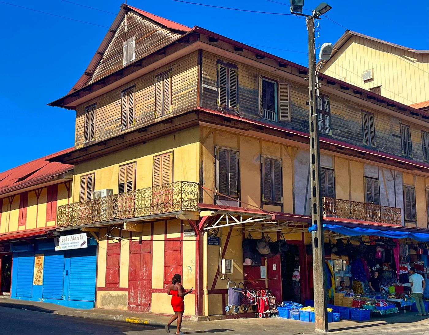Cayenne - place du Coq