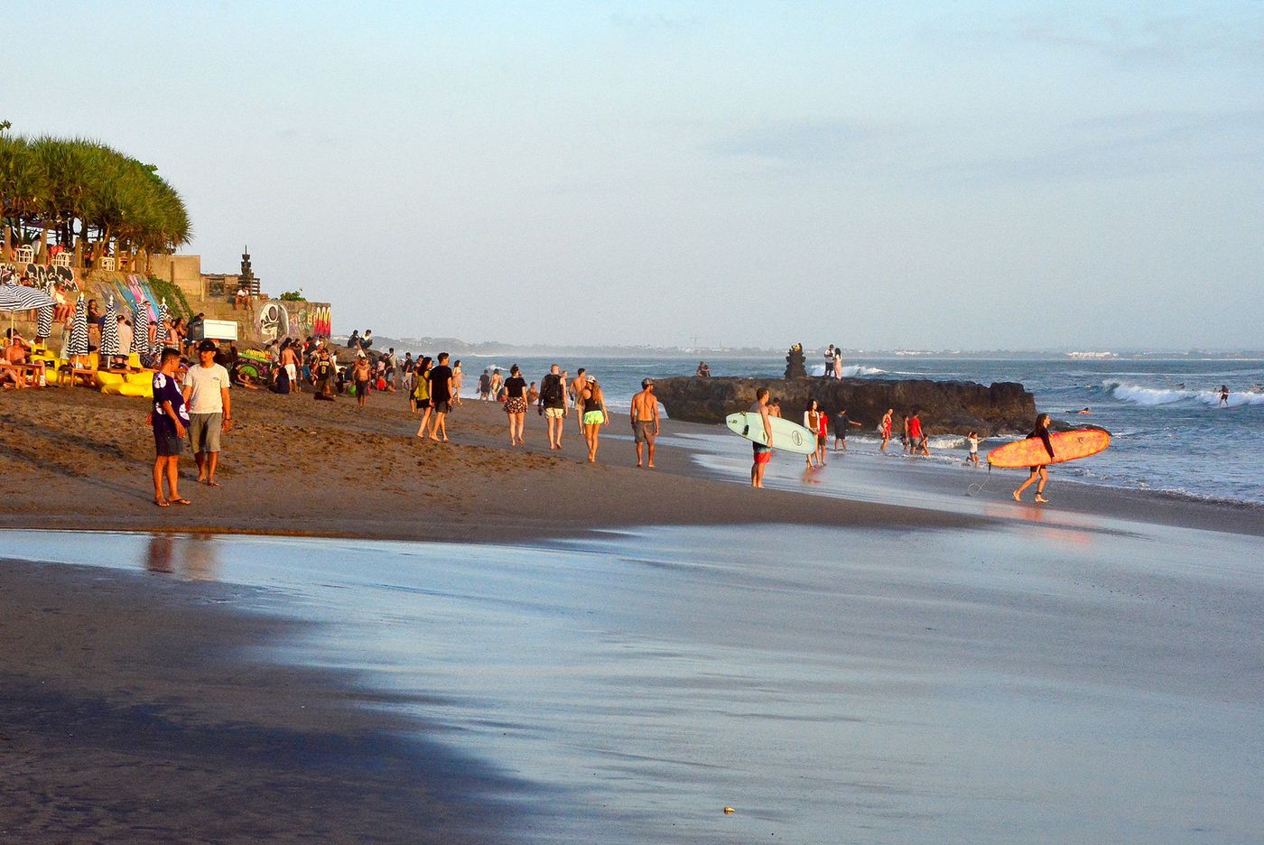 Plage à Canggu
