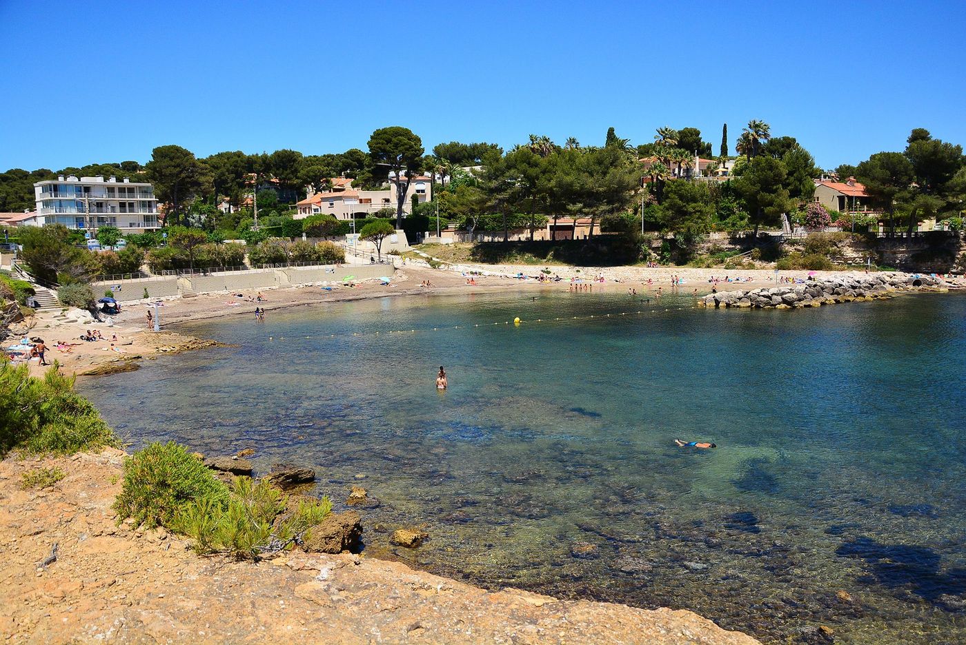 Plage Cap Rousset