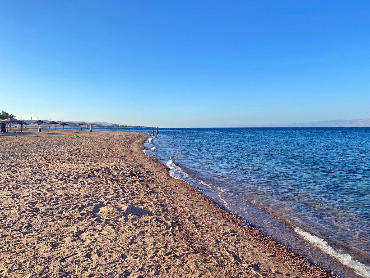 Plage du sud d'Aqaba