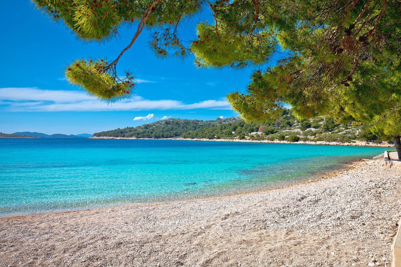 Plage Slanica - Île de Murter