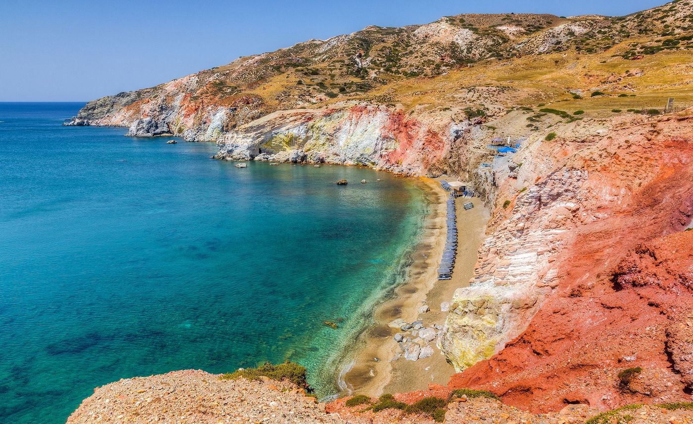 Plage de Paleochori - Milos