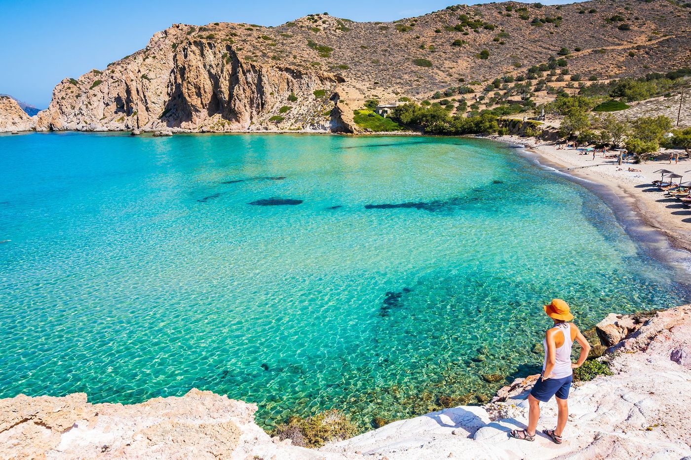 Plage de Plathiena - Milos