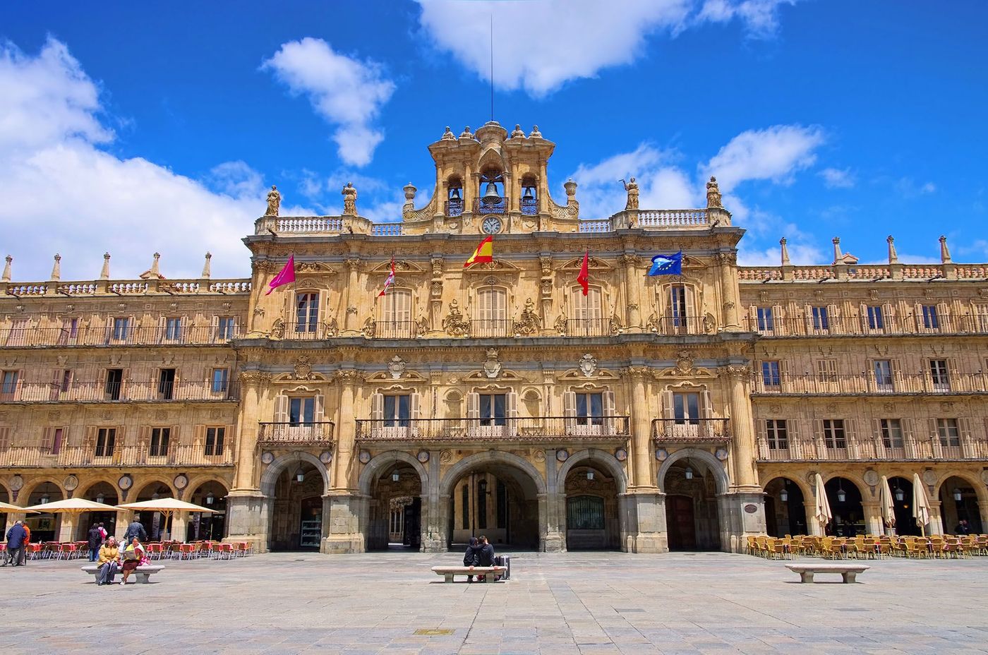Plaza Mayor - hôtel de ville - Salamanque