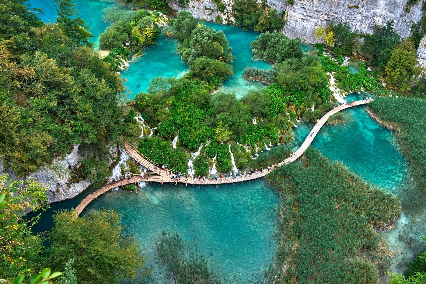 Plitvice Cascade Croatie