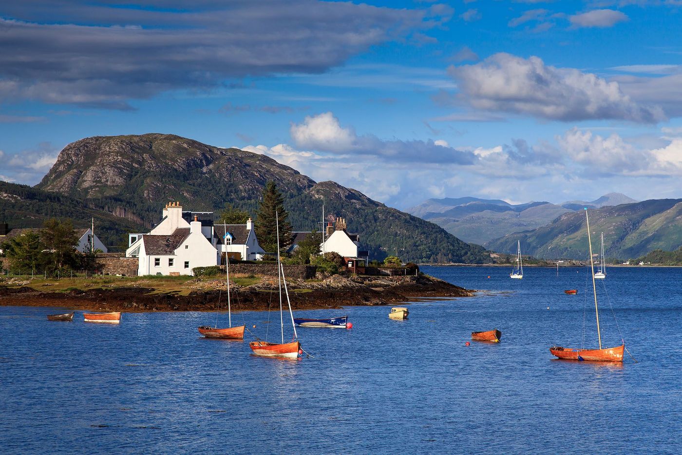Le village de Plockton - Ecosse