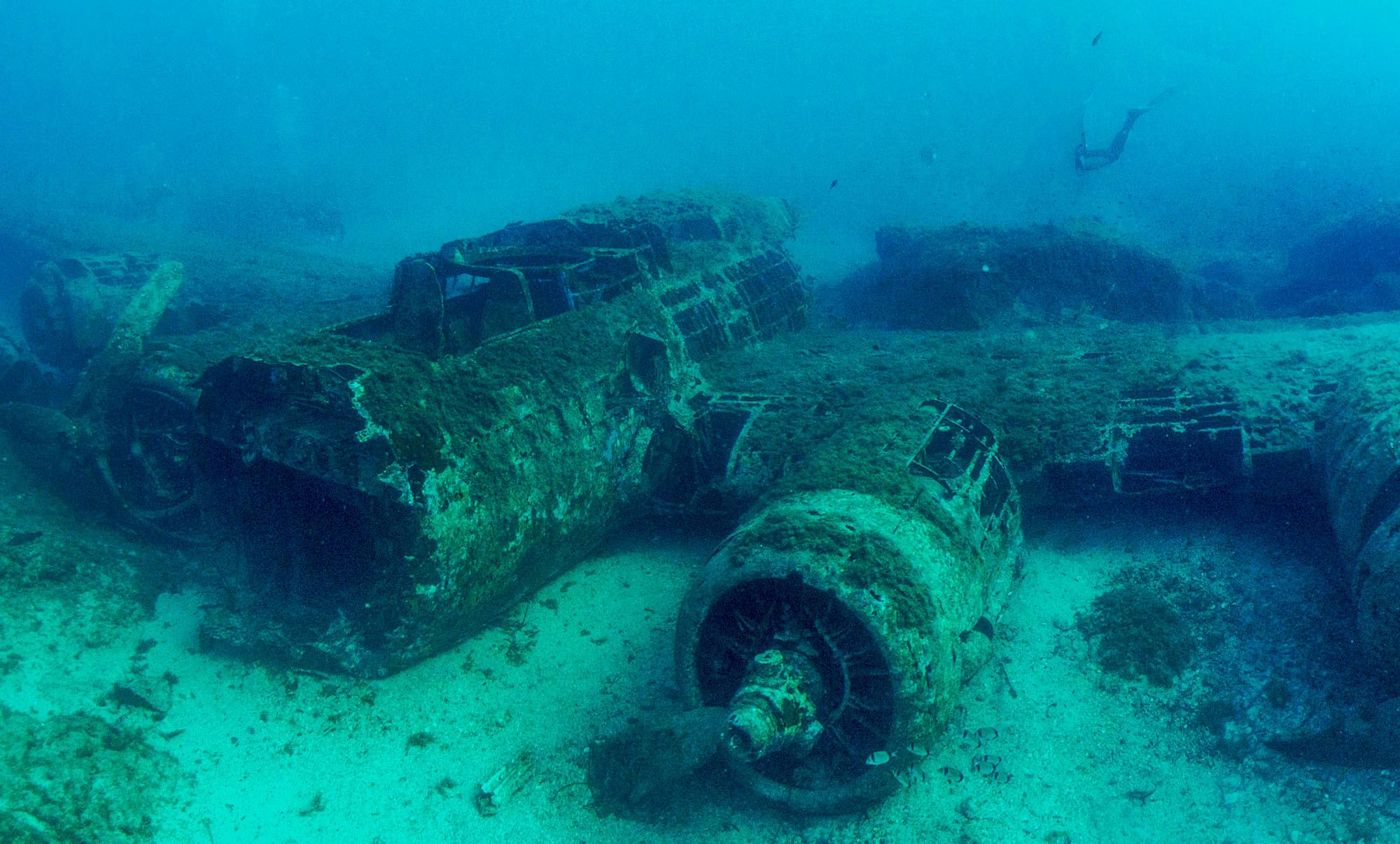 Plongée B17 Calvi