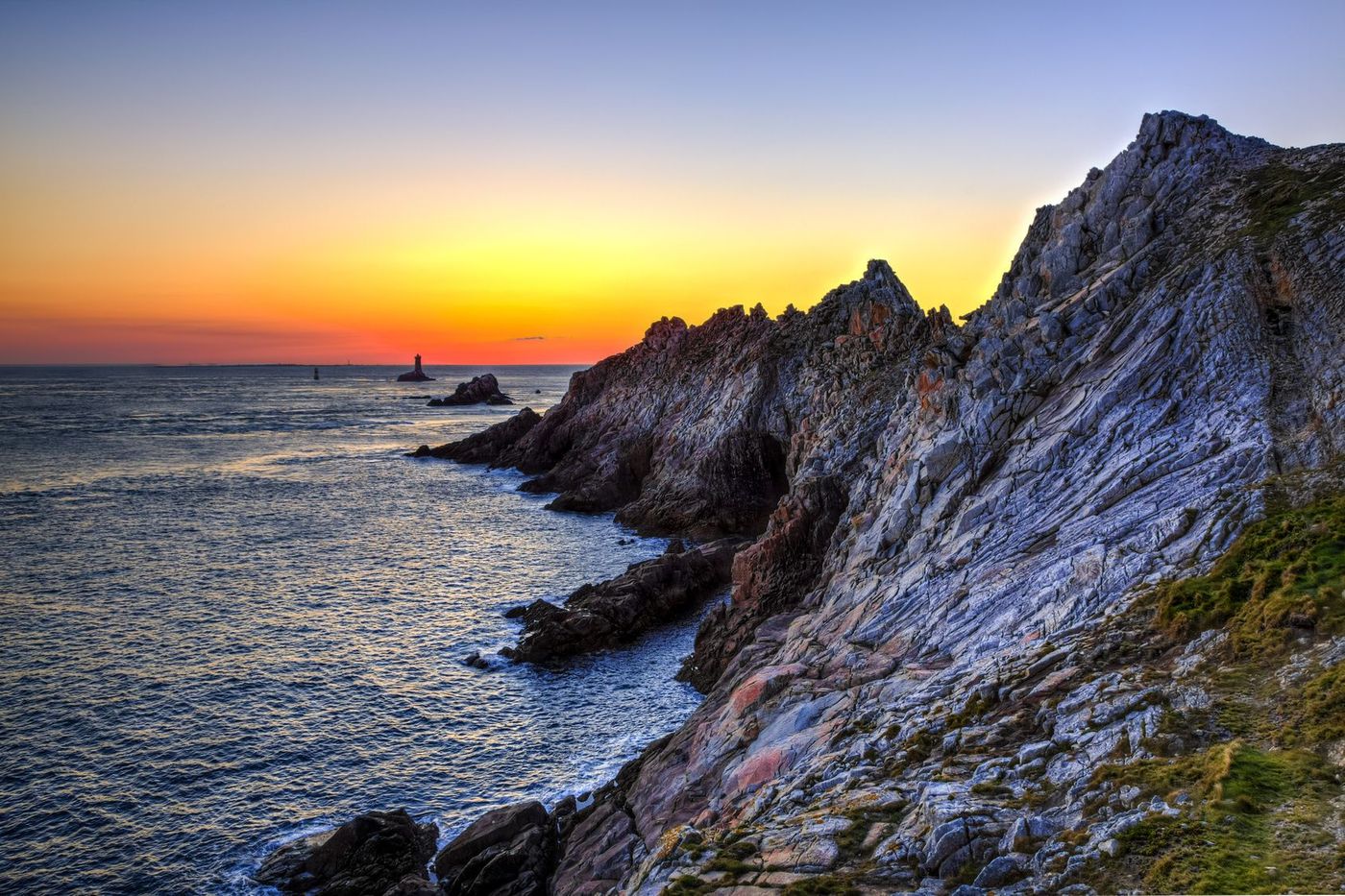 Pointe du Raz Bretagne Cap rocher
