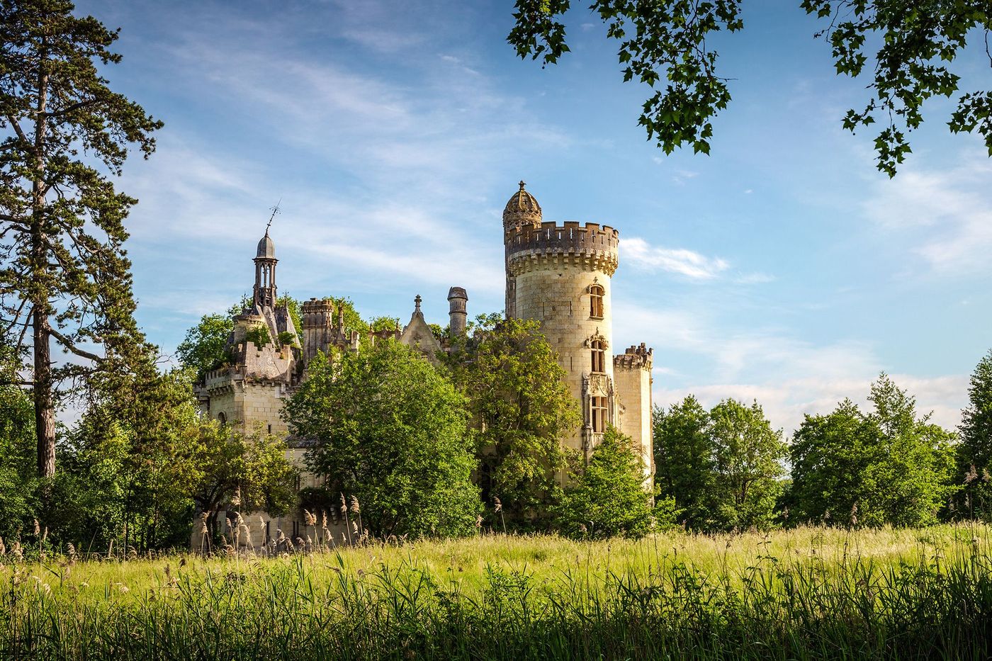 Poitou Château de La-Mothe-Chandeniers