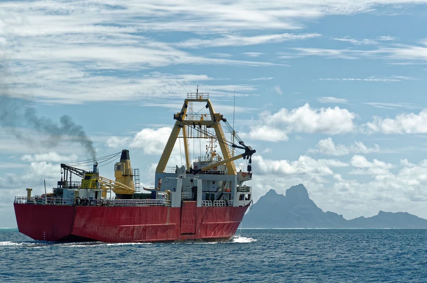Polynésie Bora Bora Cargo