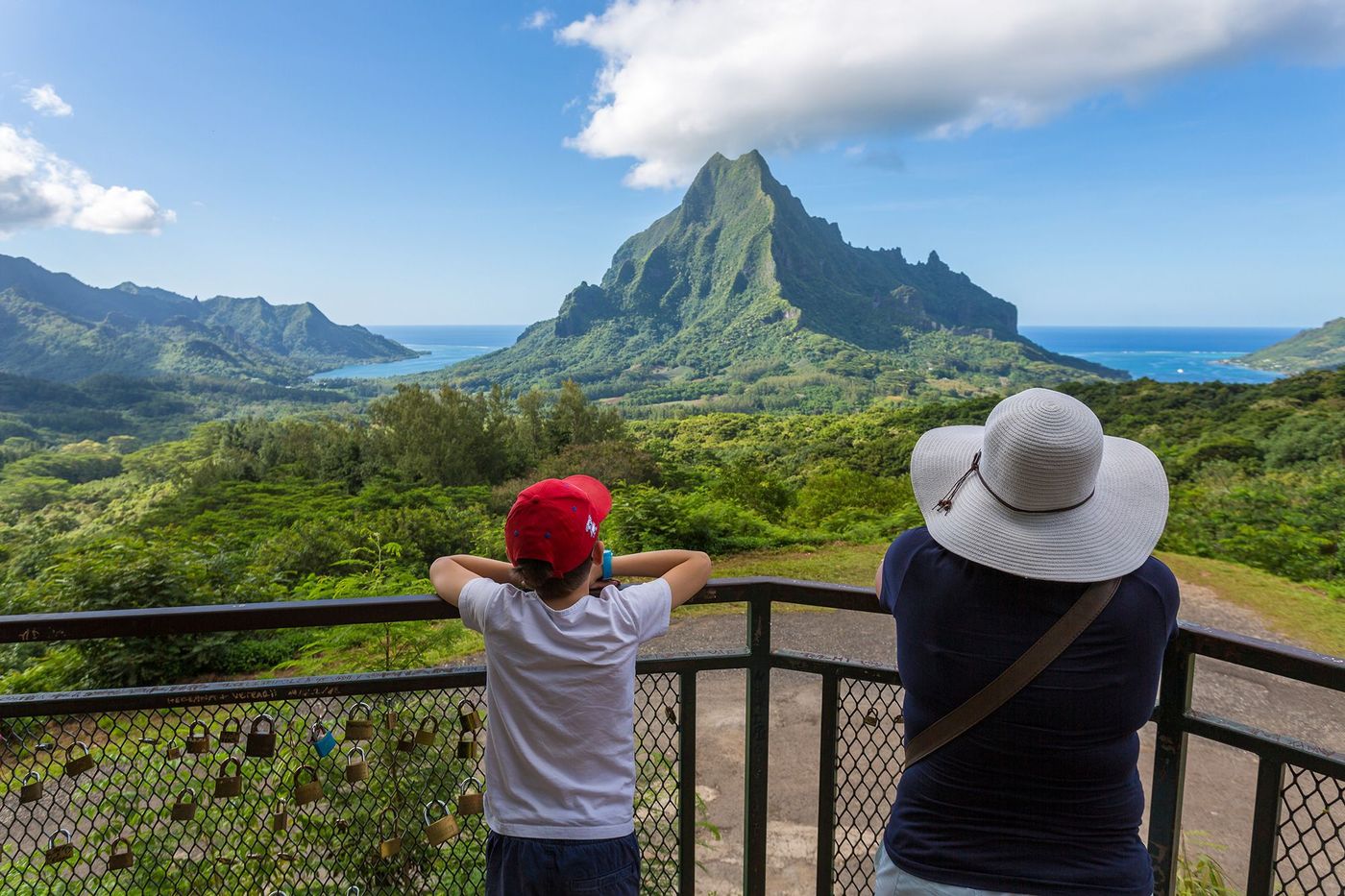Polynésie Moorea Belvédère