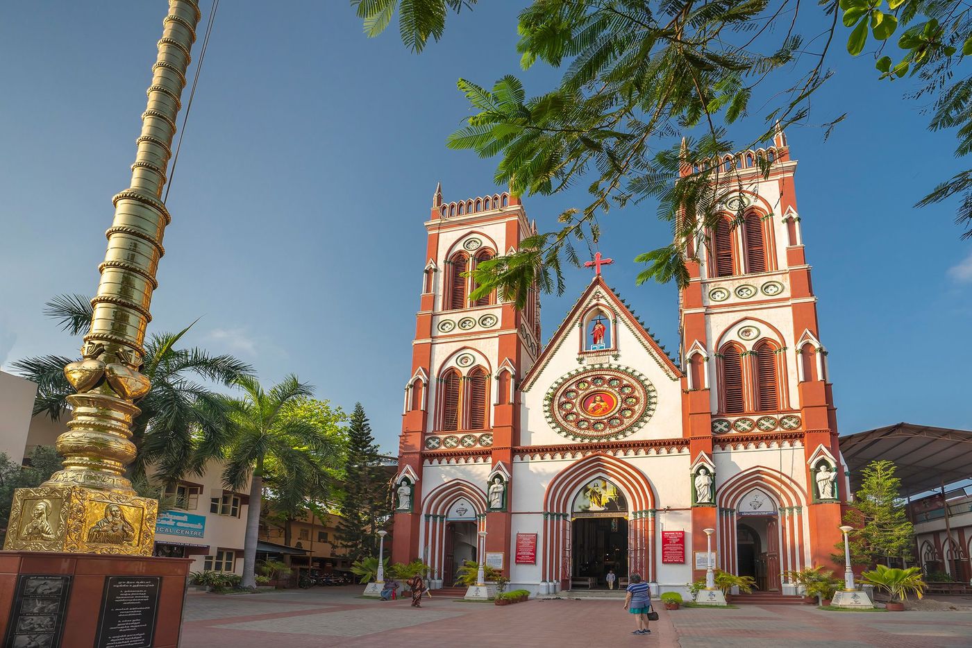 Pondichéry Basilique du Sacré Coeur de Jésus
