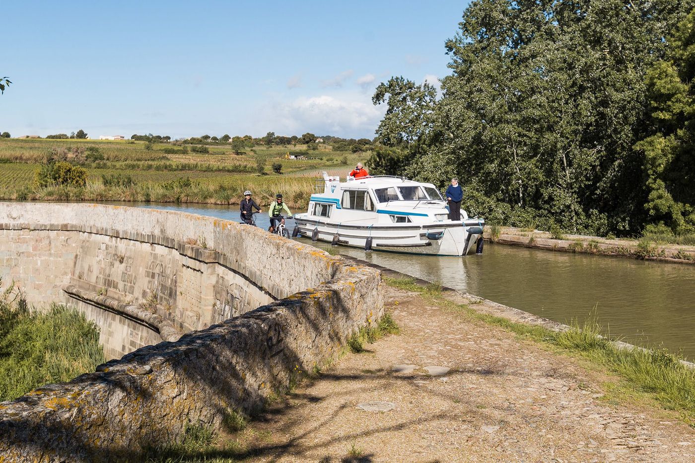 Pont-canal du Répudre, ouvrage historique du Canal du Midi.